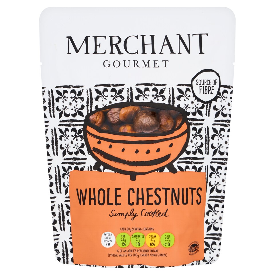 Merchant Gourmet Whole Chestnuts 180G