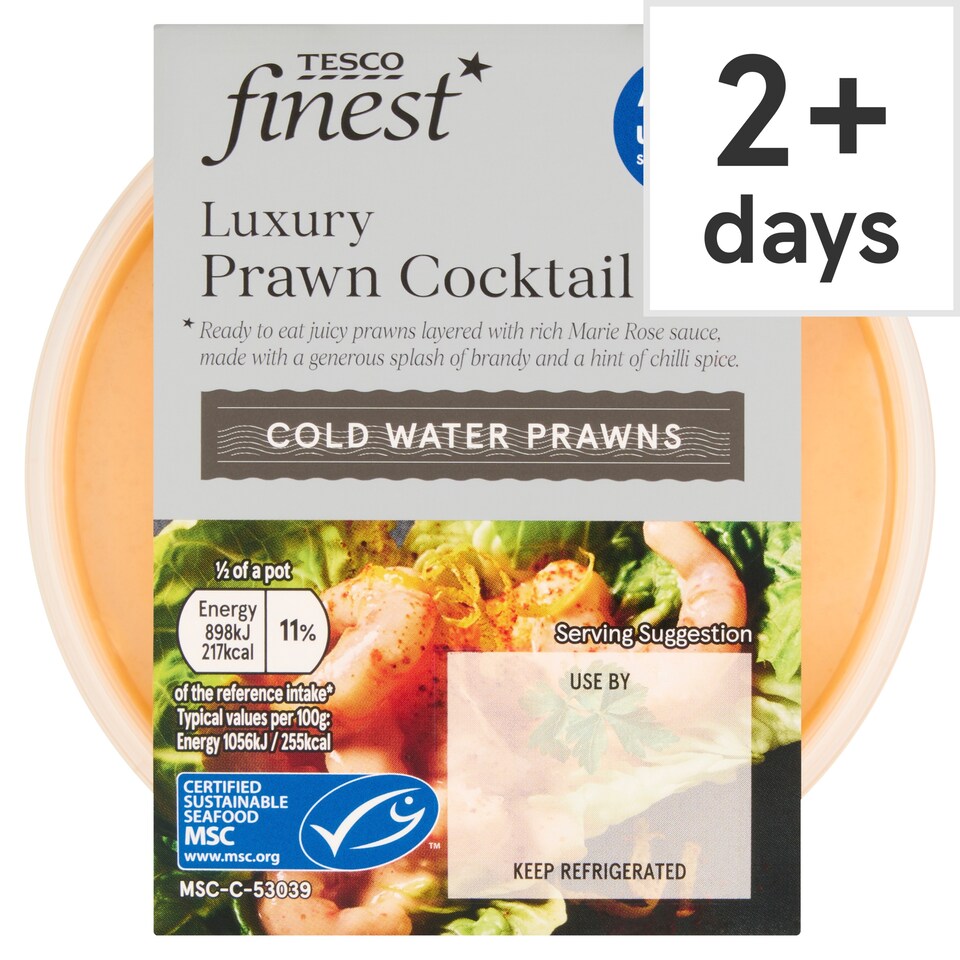 Tesco Finest luxury Prawn Cocktail 170g