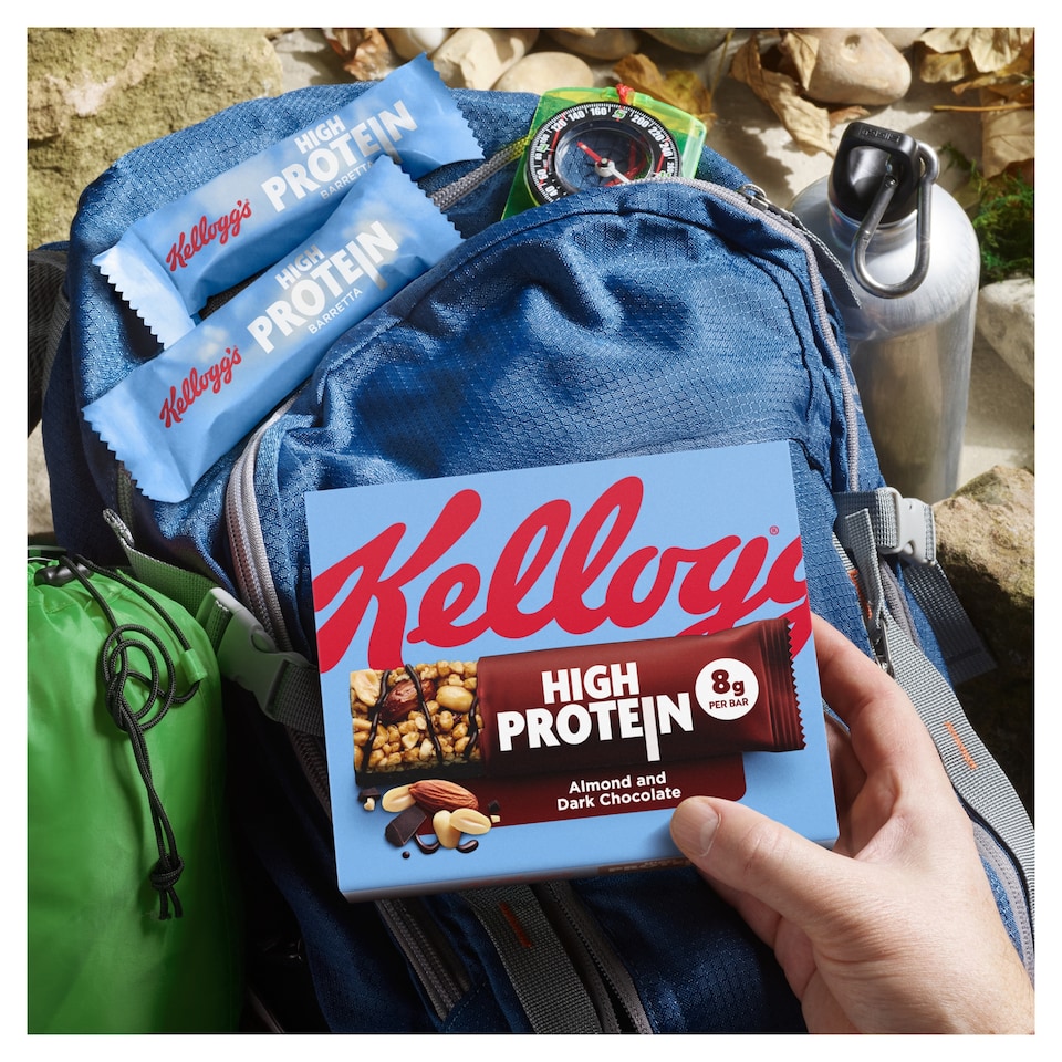 image 1 of Kellogg's High Protein Almond & Dark Chocolate 4x35g