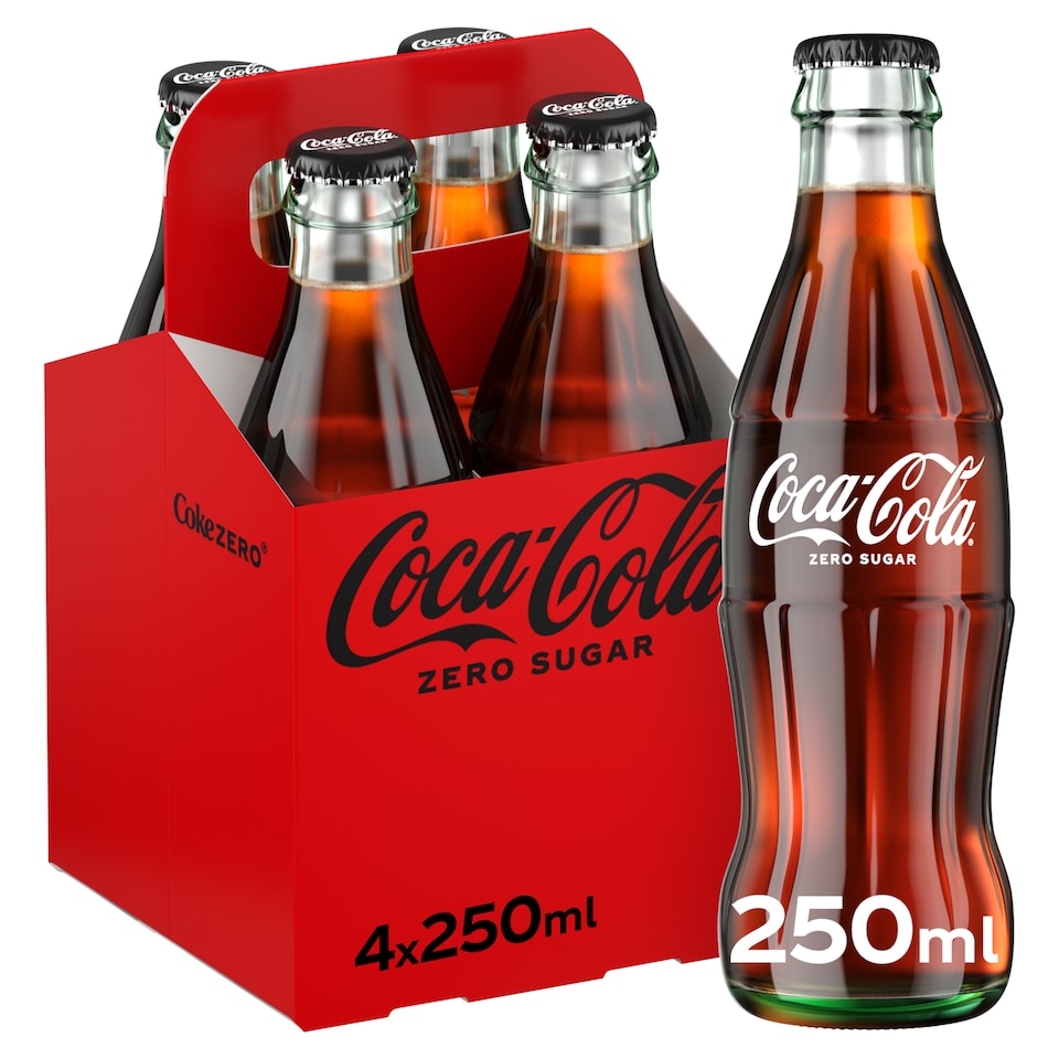 image 1 of Coca-Cola Zero Sugar 4x250ml