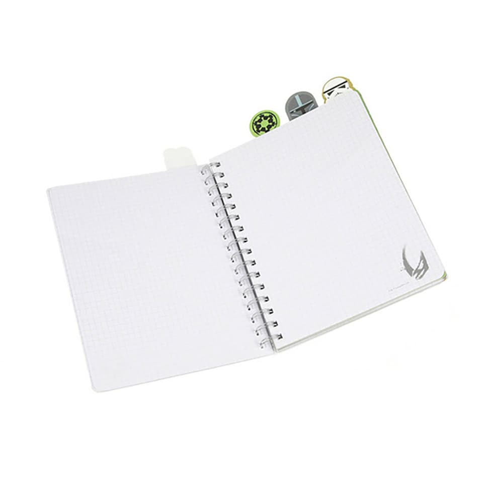 image 1 of Disney Star Wars The Mandalorian A5 Spiral Notebook 100 Sheets