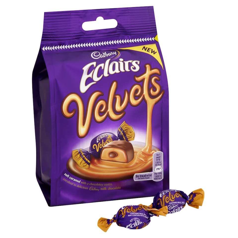 image 1 of Cadbury Eclairs Velvets 131G