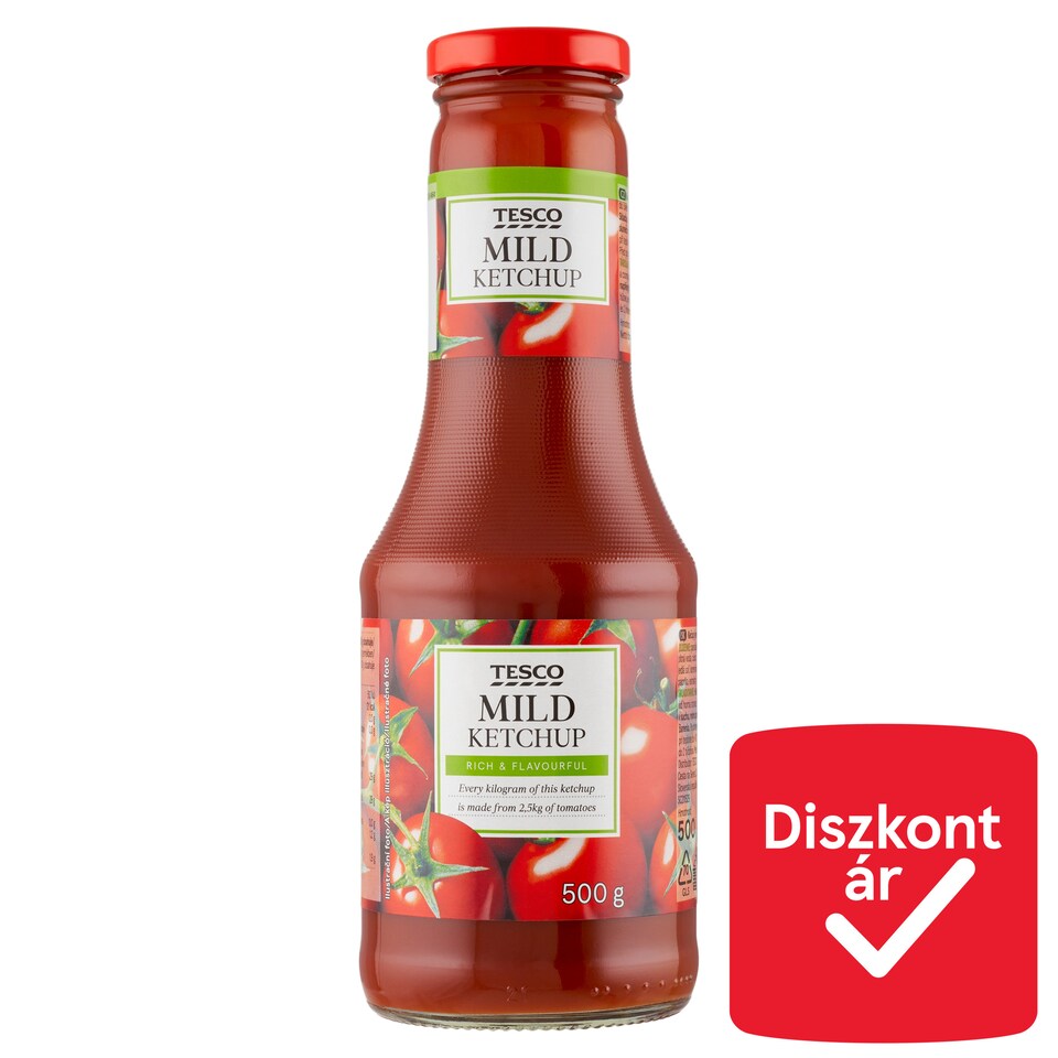 Tesco csemege ketchup 500 g