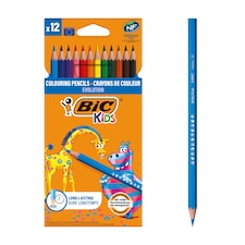 BIC Kids Colouring Pencils 12 Pack 