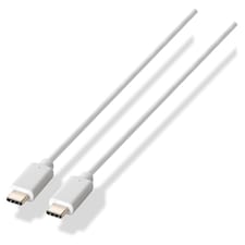Tesco USB C to USB C Cable 1m White