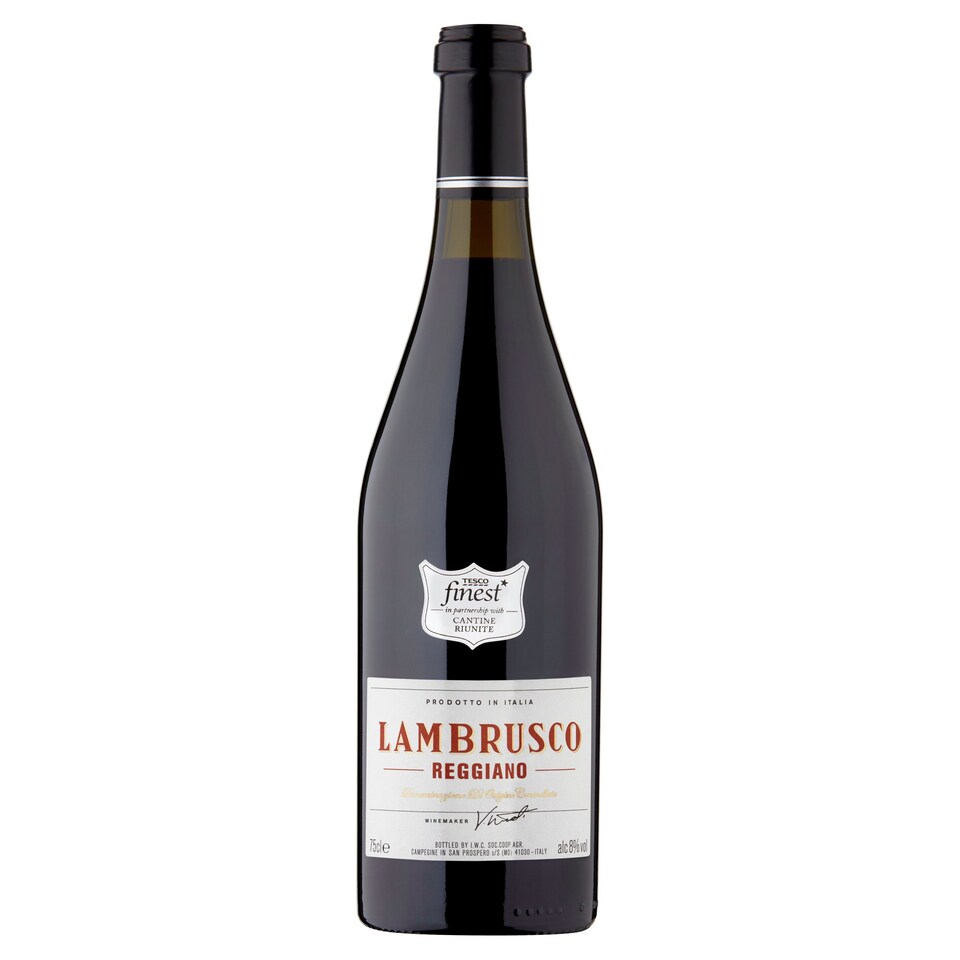 image 1 of Tesco Finest Lambrusco Doc Frizzante 75Cl
