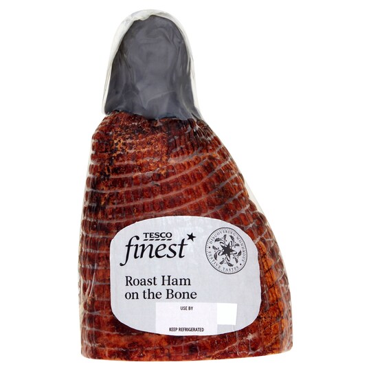 Tesco Finest Ham On The Bone 700g Tesco Groceries