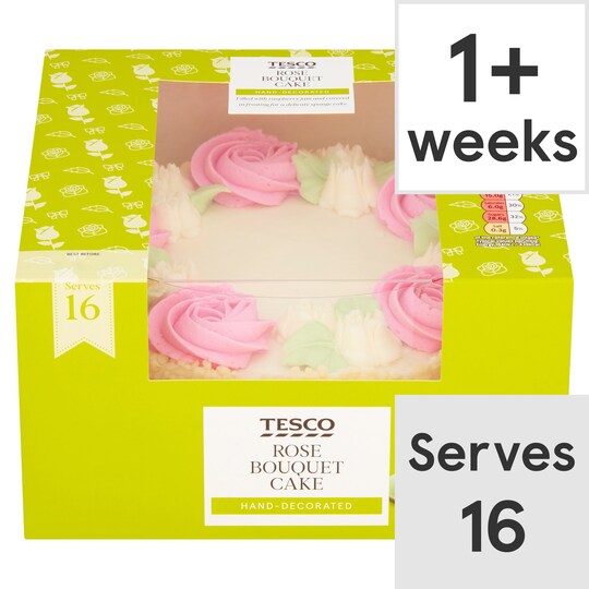 Tesco Rose Bouquet Cake Tesco Groceries