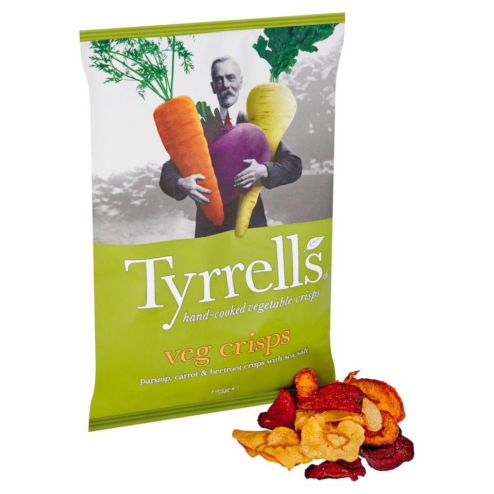 image 1 of Tyrrells Mixed Root Vegetable Crisps 125G
