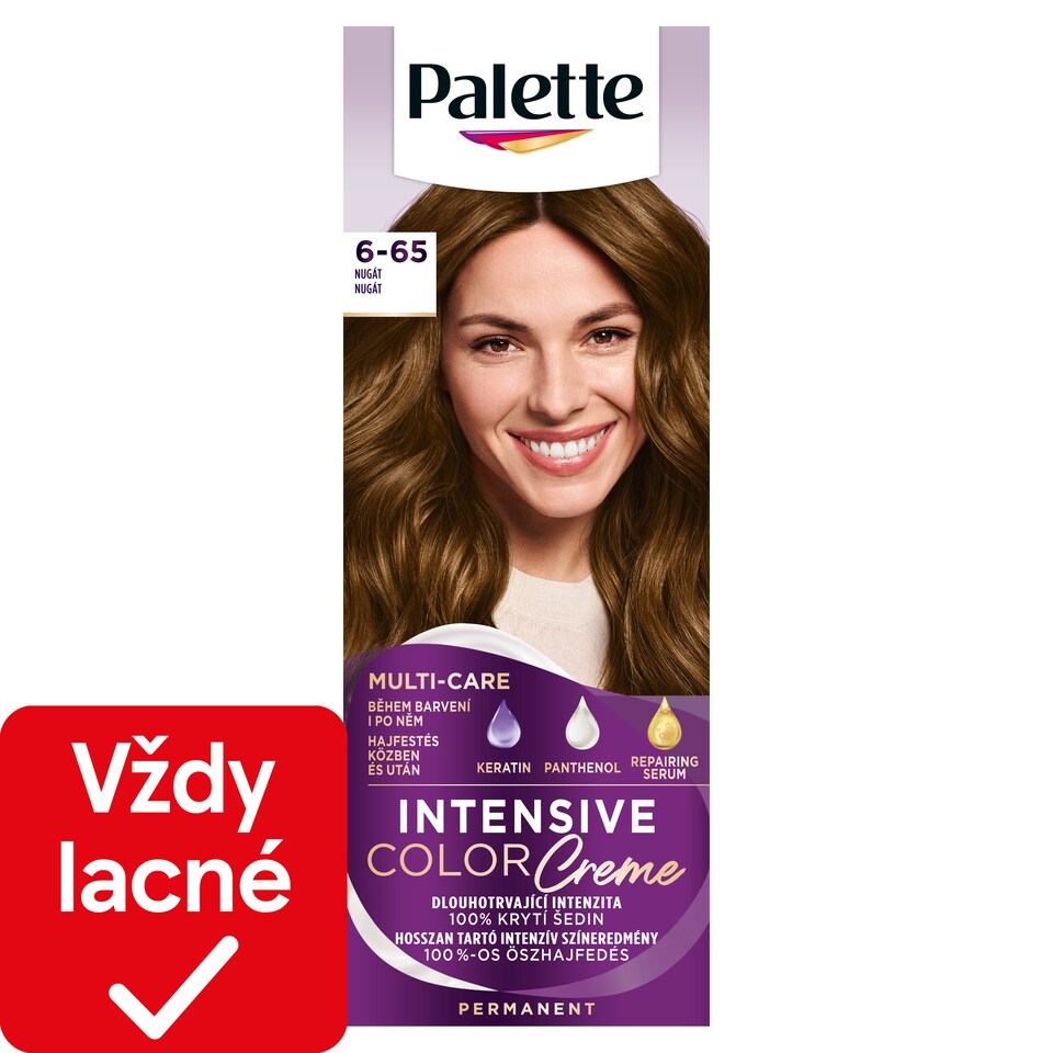 obrázok 1 z Palette Intensive Color Creme farba na vlasy Nugát 6-65