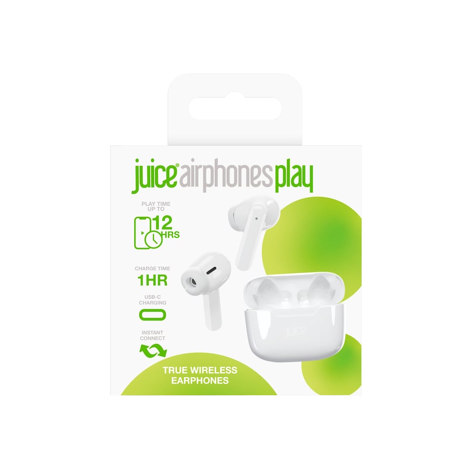 image 1 of JUICE Airphones Play White