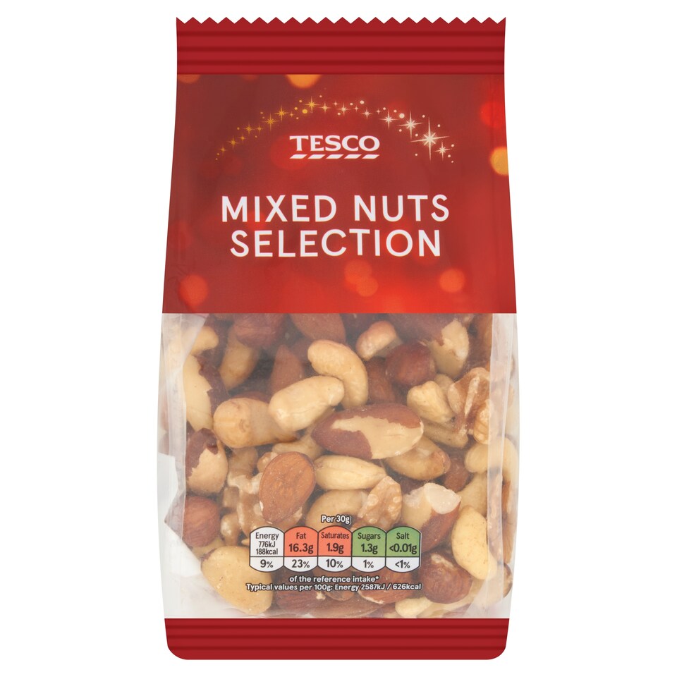 Tesco Mixed Nuts 225G