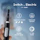 image 2 of Oral-B Pro 1 Electric Toothbrush & Case Black