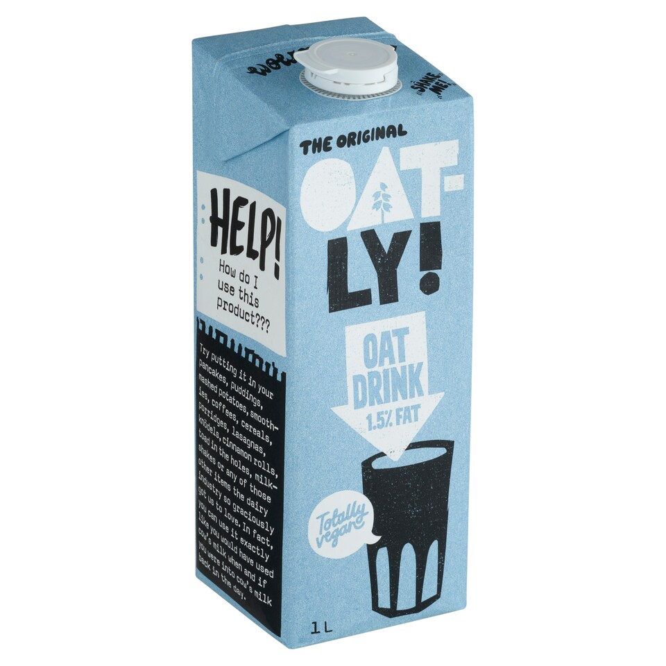 image 1 of Oatly! Oat Drink with Added Vitamins and Minerals 1 l