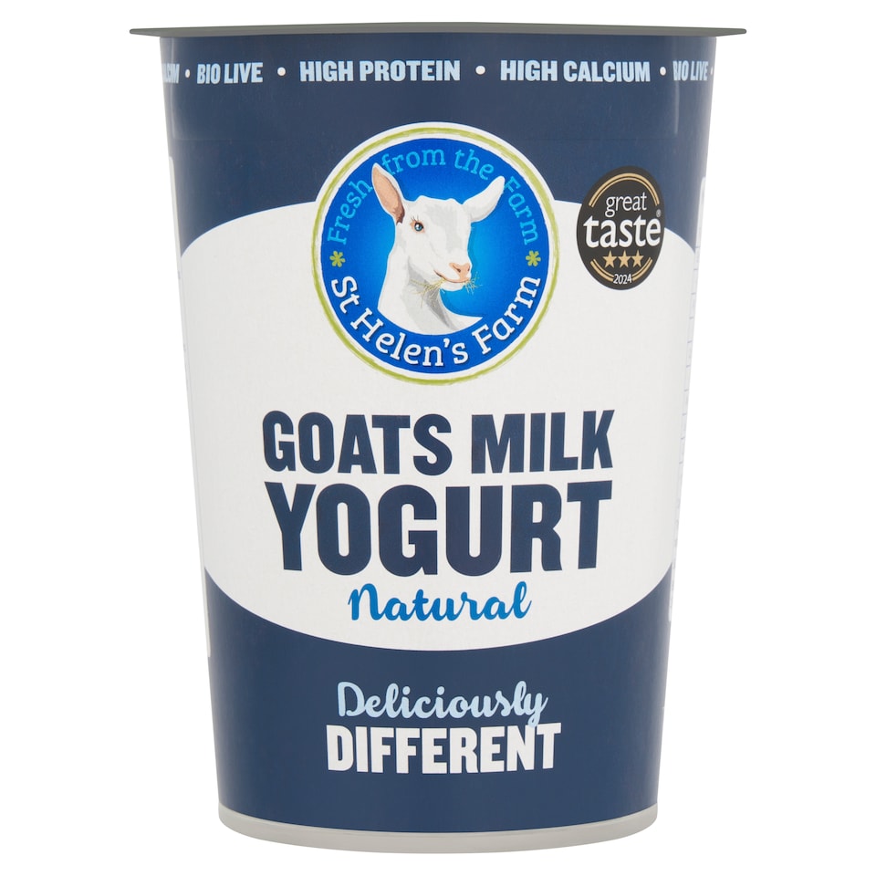 image 1 of St Helen's Farm Natural Goats Milk Yogurt 450G