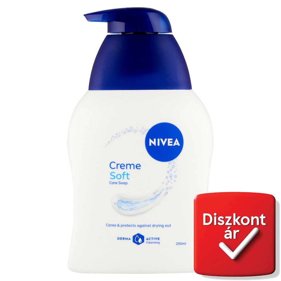 NIVEA Creme kímélő, krémes folyékony szappan mandulaolajjal 250 ml  1. kép