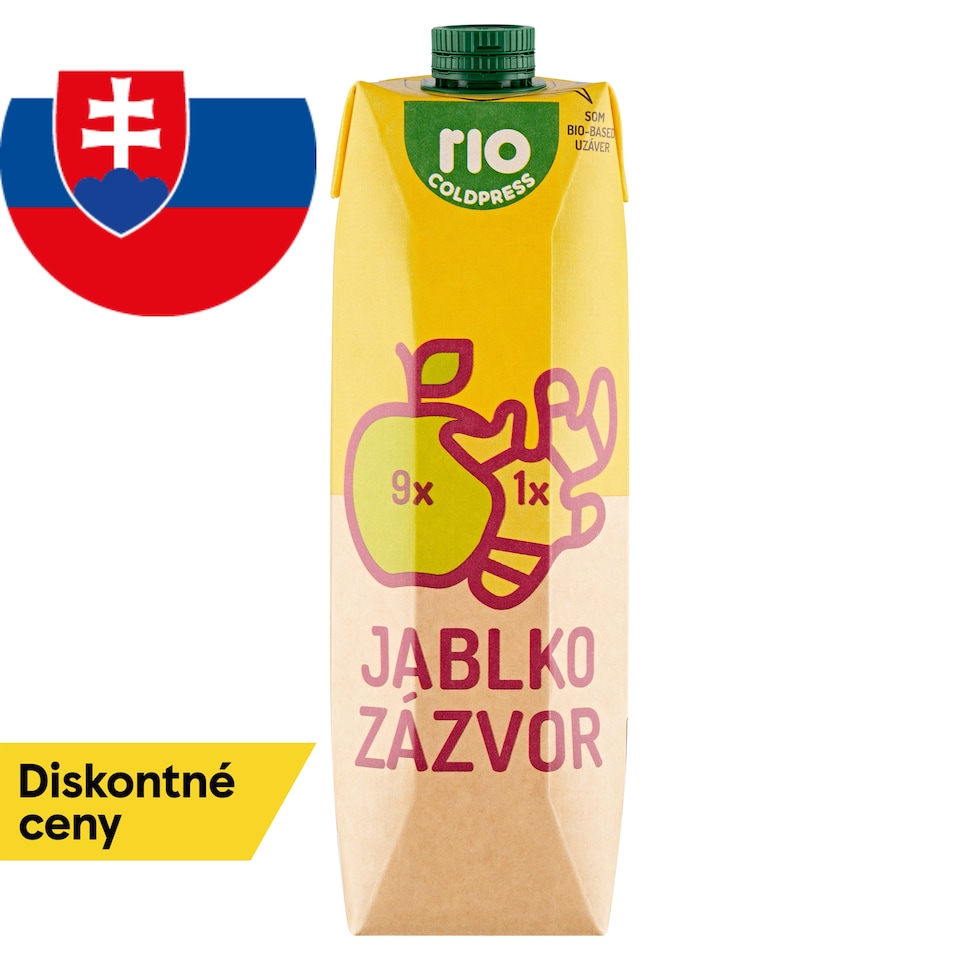 obrázok 1 z Rio Cold Press Jablko zázvor 1 l