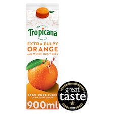 Tropicana Orange Extra Juicy Bits 900Ml