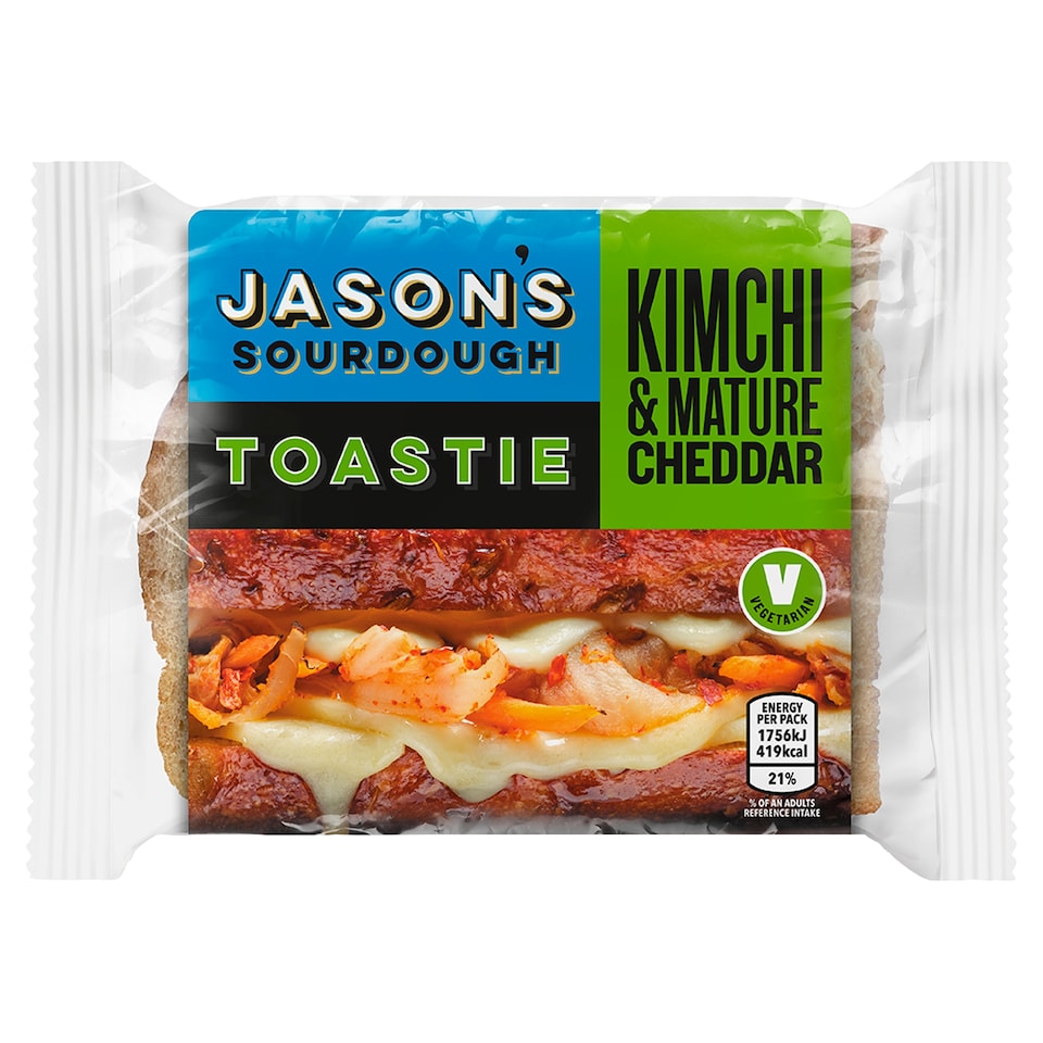 Jason's Sourdough Kimchi & Mature Cheddar Toastie