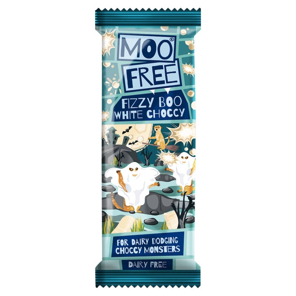 Moo Free Mini Boo White Cocoa Bar 20G