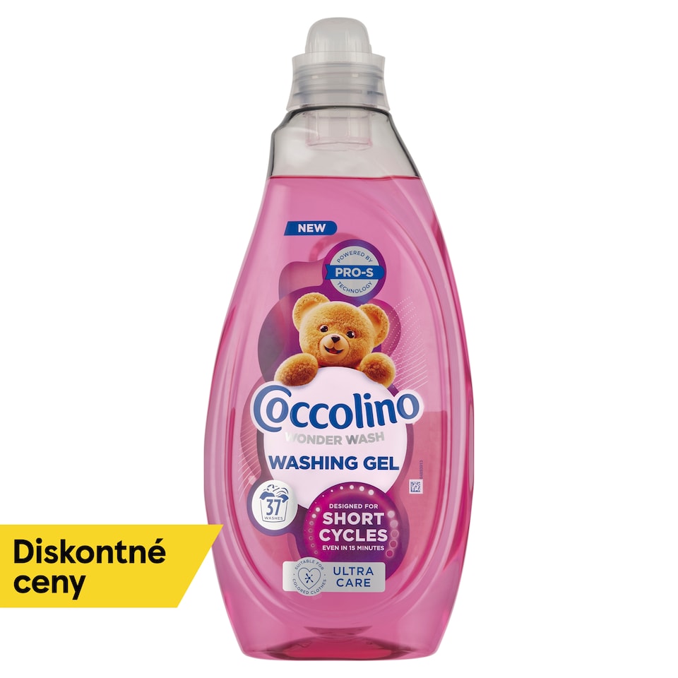 obrázok 1 z Coccolino Wonder Wash prací gel Ultra Care 1,48 L 37W