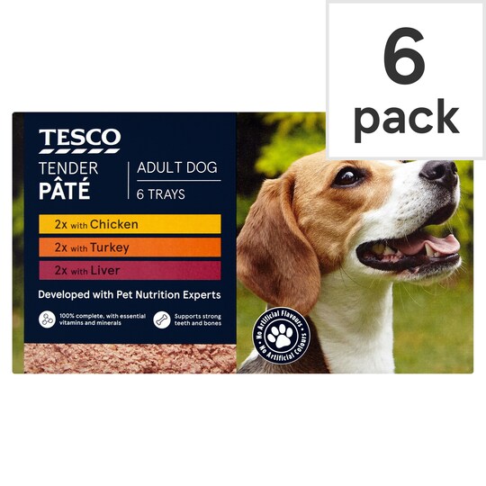 Tesco Tender Pate Selection 6X150g Tesco Groceries