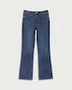 image 4 of F&F Mid Rise Bootcut Jeans in Navy