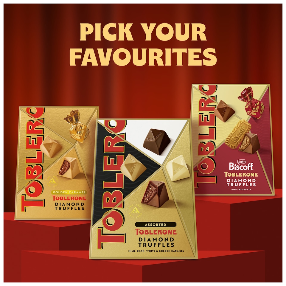 image 1 of TOBLERONE TRUFFLES ASSORTED 180G