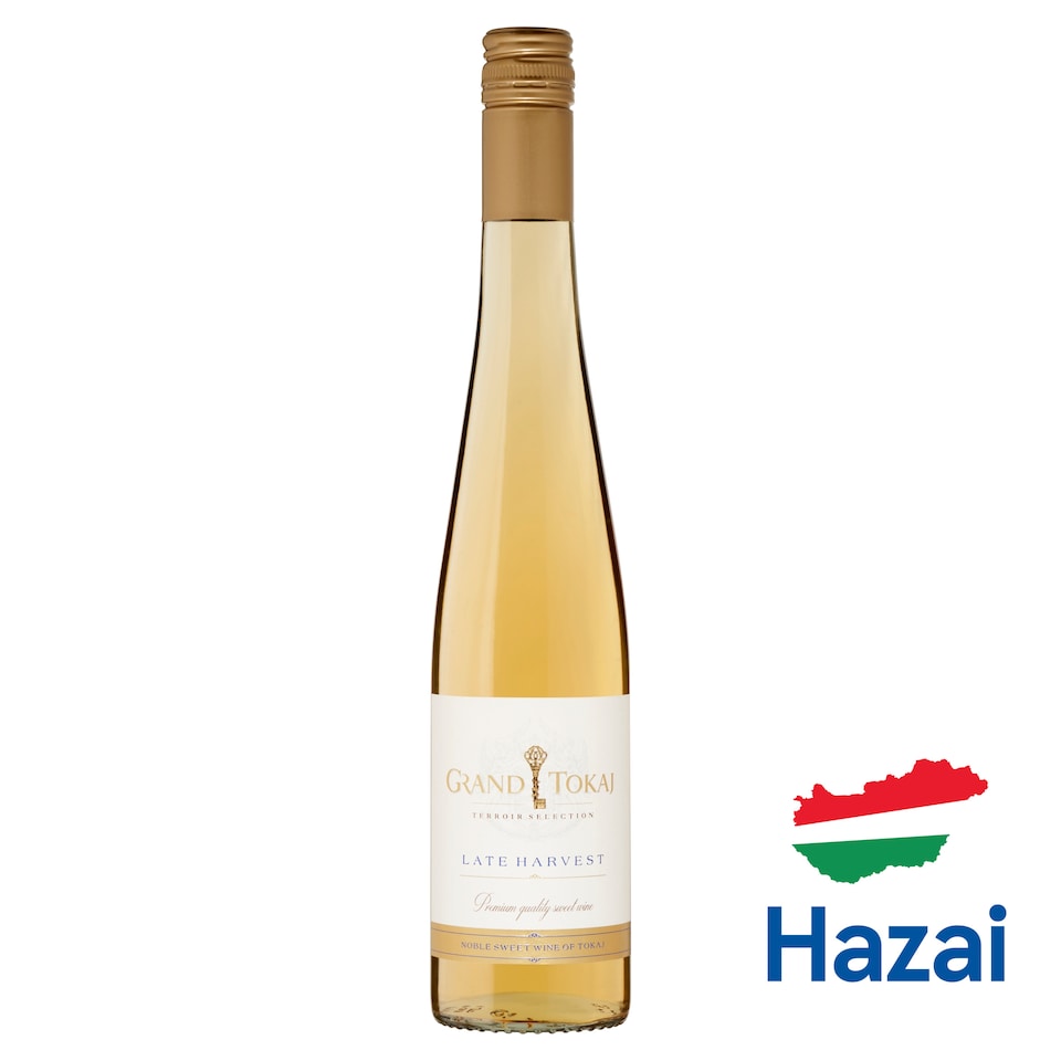 Grand Tokaj Late Harvest Tokaji édes, fehér borkülönlegesség 10,5% 0,5 l  1. kép