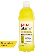Jana Vitamin Immuno Low-Energy Non-Carbonated Drink with Lemon Flavour 500 ml
