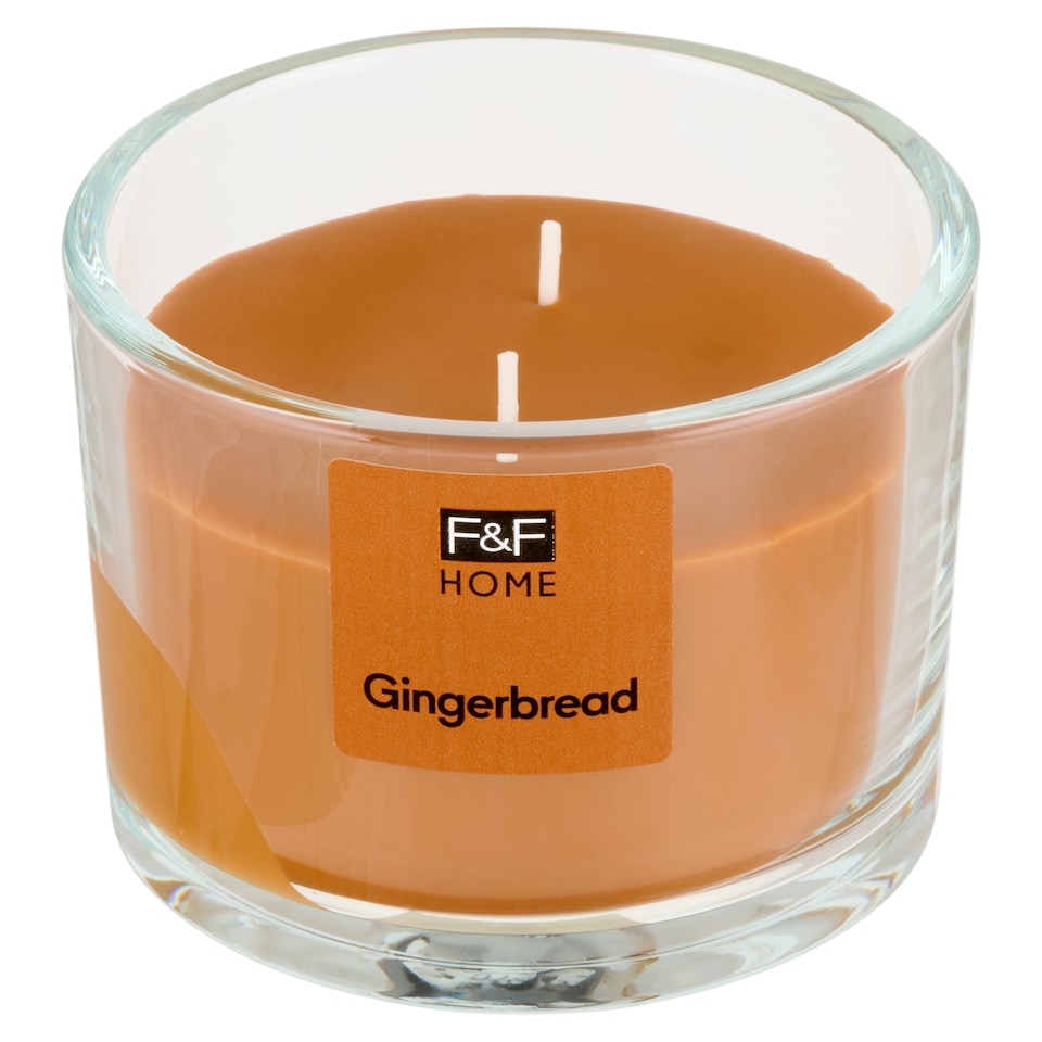 F&F Home Gingerbread illatos gyertya 300 g  1. kép