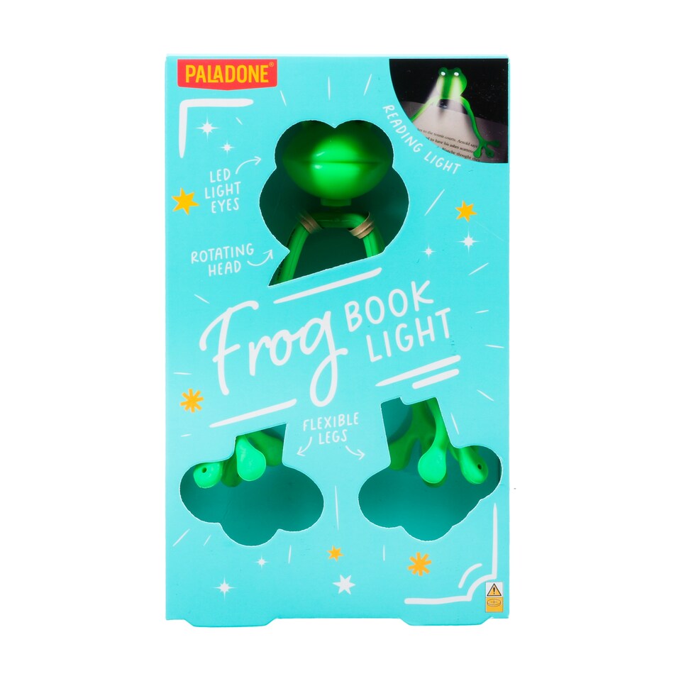 image 1 of Paladone Frog Book Light