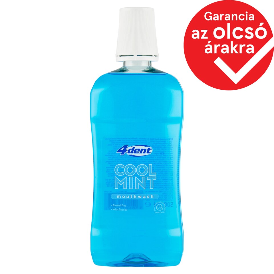 4Dent Cool Mint szájvíz 500 ml