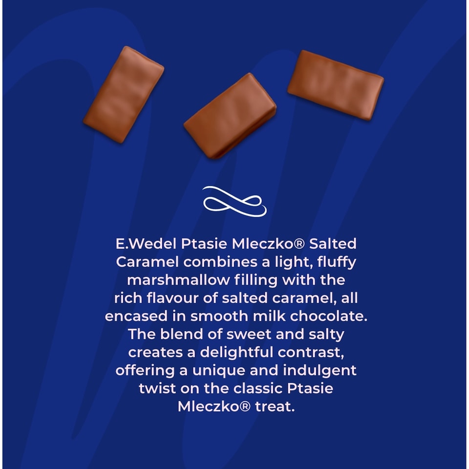 image 1 of Wedel Salted Caramel Flavour Marshmallows In Milk Chocolate 340g