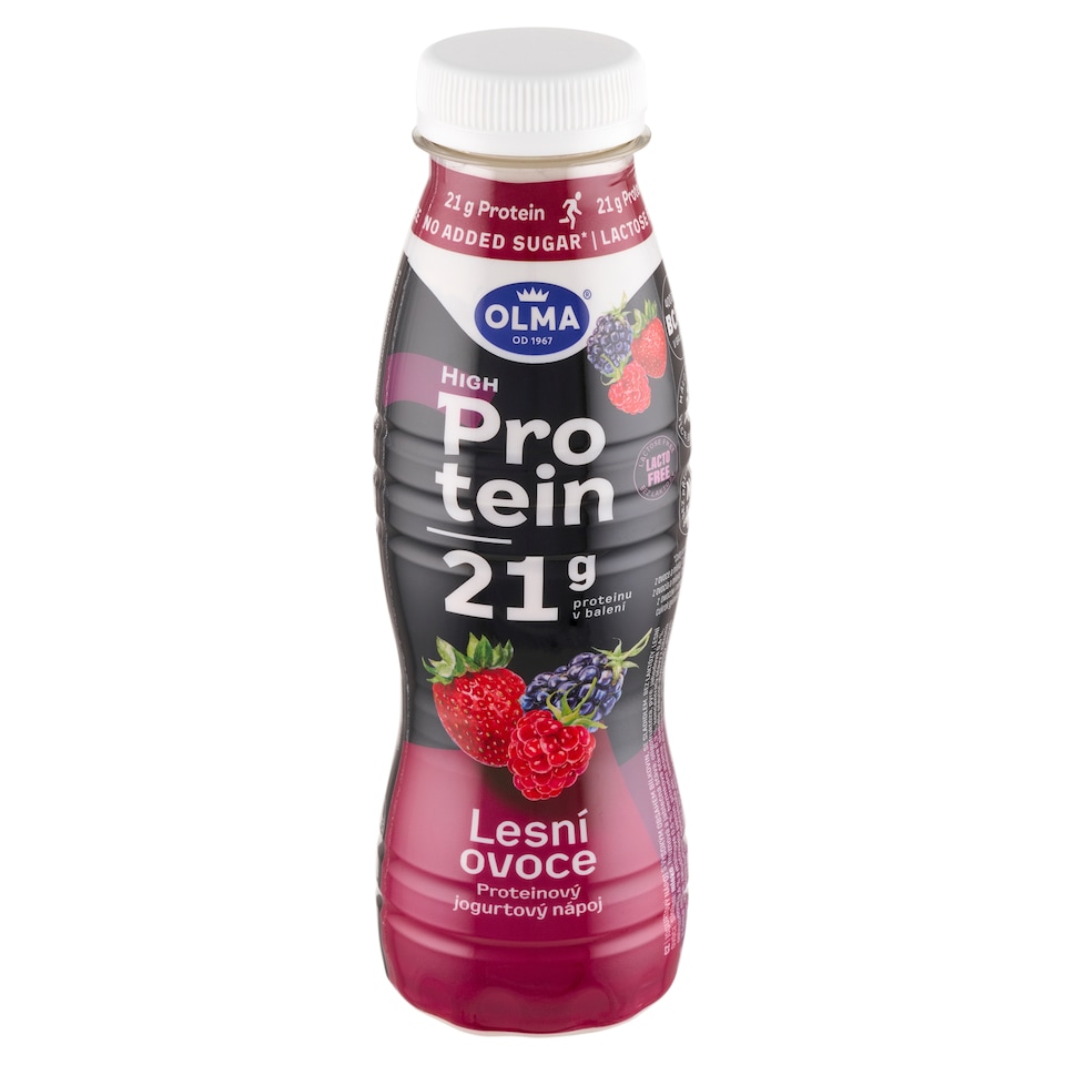 Obrázek 1 pro produkt Olma Proteinový jogurtový nápoj lesní ovoce 320g