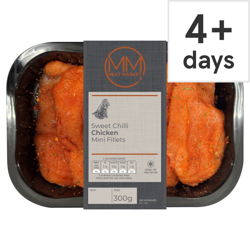 Meat Market Sweet Chilli Chicken Mini Fillets 300g