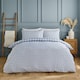 image 3 of Silentnight Refresh Blue Check Duvet Set Single