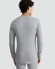 image 3 of F&F Cotton Blend Long Sleeved Thermal Top in Grey