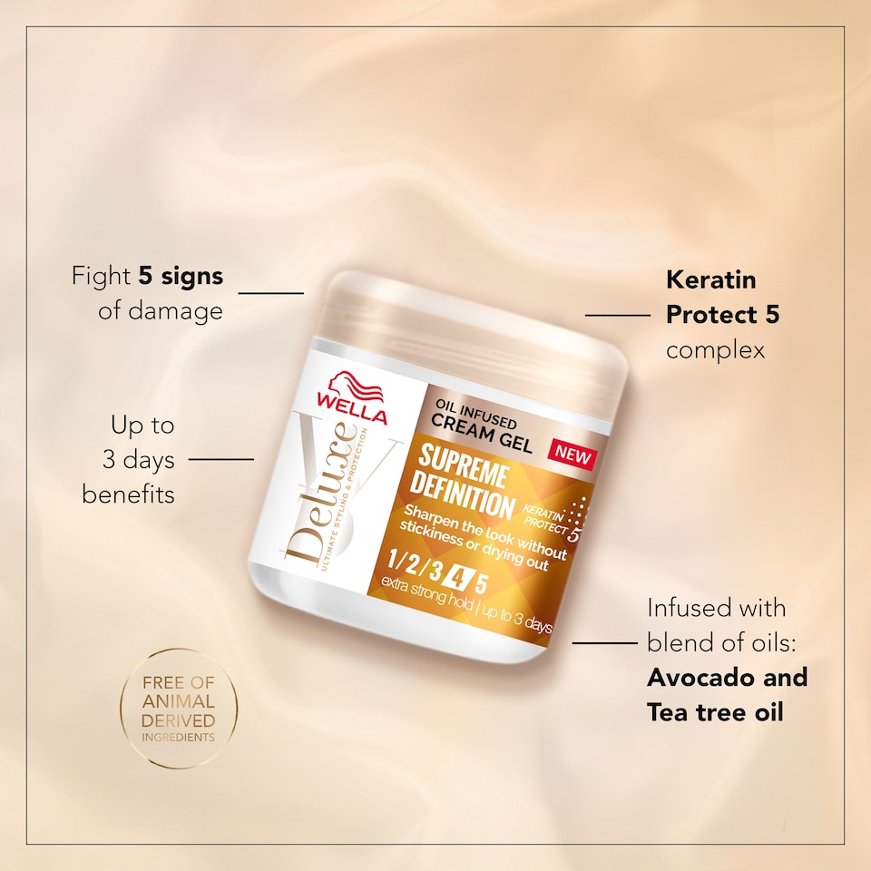 image 1 of WELLA DELUXE OIL INFUSED CREAM GEL 150ML