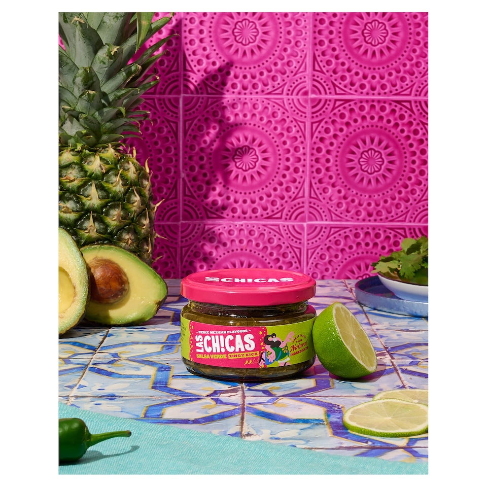 image 1 of Las Chicas Salsa Verde Mexican Dip Zingy Kick 190G