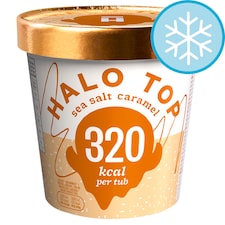 Halo Top Ice Cream - Sea Salt Caramel 473ml