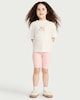 image 1 of Bluey 2-Piece Cotton Rich T-Shirt and Cycling Shorts Set in Multi Pink