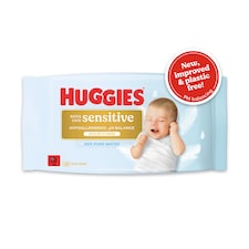 Huggies Extra Care Sensitive Baby Wipes 48