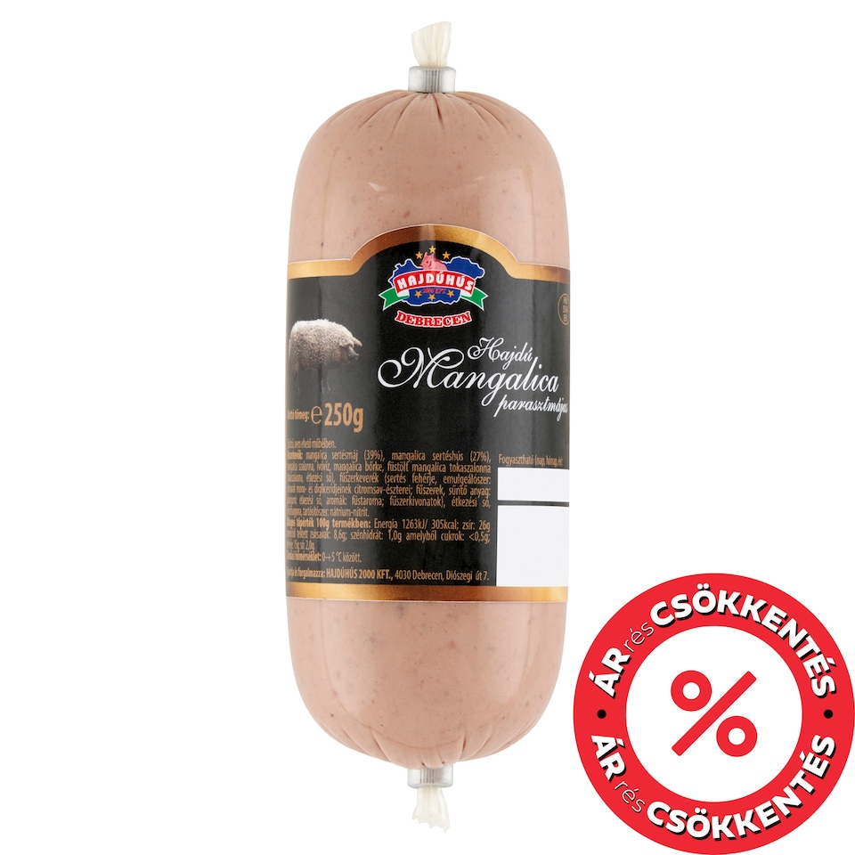Hajdúhús Hajdú Pork Liver Pate 250 g
