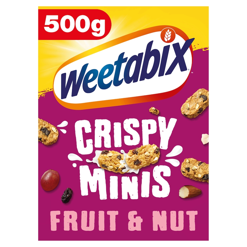 Weetabix Crispy Minis Fruit & Nut Cereal 500G