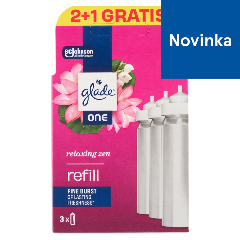 image 1 of Glade One Relaxing Zen Refill 3 x 10 ml (30 ml)