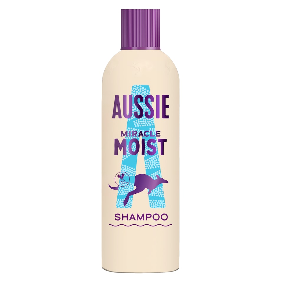 image 1 of Aussie Miracle Moist Shampoo 300Ml