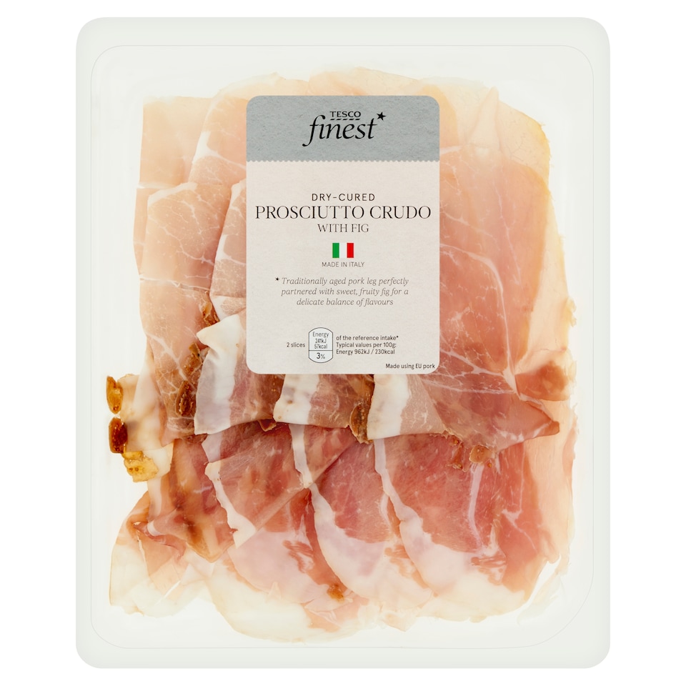 Tesco Finest Prosciutto Crudo with Fig 100 g