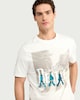 image 2 of The Beatles Pure Cotton Abbey Road T-Shirt in White