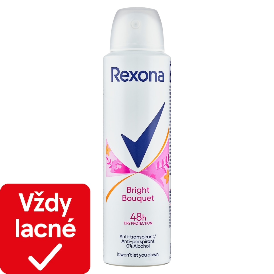 obrázok 1 z Rexona Sexy Bouquet antiperspirant v spreji 150 ml